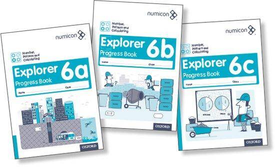 Numicon - Explorer Progress Books 6 A/B/C Mixed pack of 30