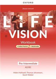 Life Vision Pre-Intermediate. A2/B1 Zeszyt ćwiczeń + Online Practice + multimedia