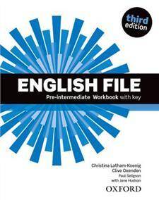 English File Third Edition Pre-intermediate Workbook with key e-book