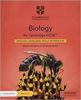Biology for Cambridge IGCSE (TM) English Language Skills Workbook with Digital Access (2 Years)