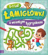 Łamigłówki z wesołym tygryskiem 5-7 lat