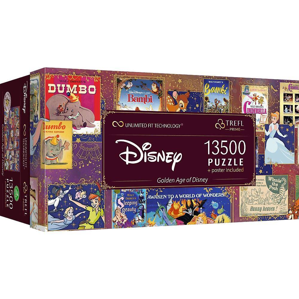 Puzzle 13500 Prime Disney Golden Age of Disney 81026
