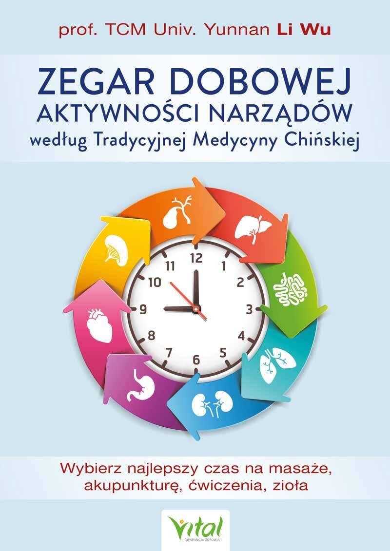 Zegar dobowej aktywności narządów według Tradycyjnej Medycyny Chińskiej wyd. 2024
