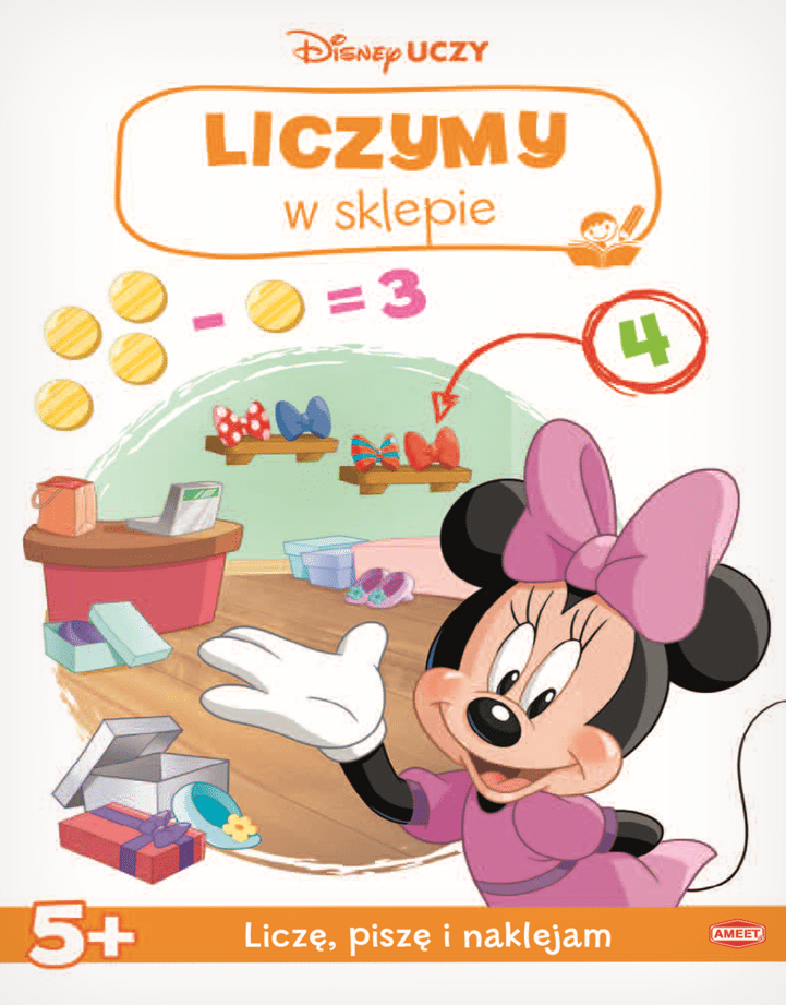 Disney uczy Minnie Liczymy w sklepie ULI-9302