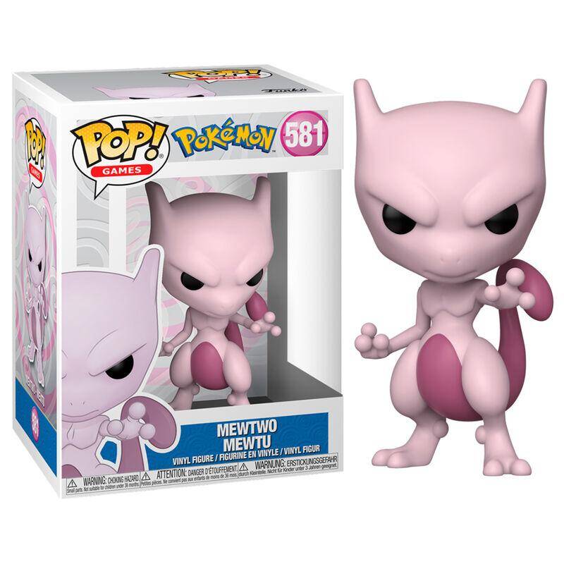 Pop Games: Pokemon - Mewtwo - Mewtu (581)