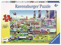 Puzzle Zapracowana okolica 60 el. 096305 RAVENSBURGER
