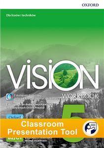 Vision 5 Workbook Classroom Presentation Tooll (materiały na tablicę interaktywną) (PL) Online Code