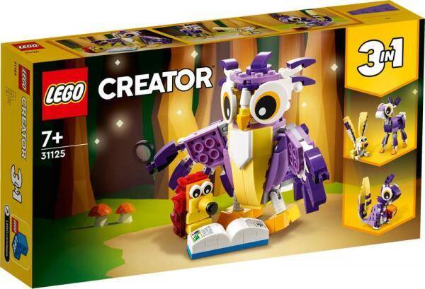 LEGO ®31125 CREATOR Fantastyczne leśne stworzenia p4