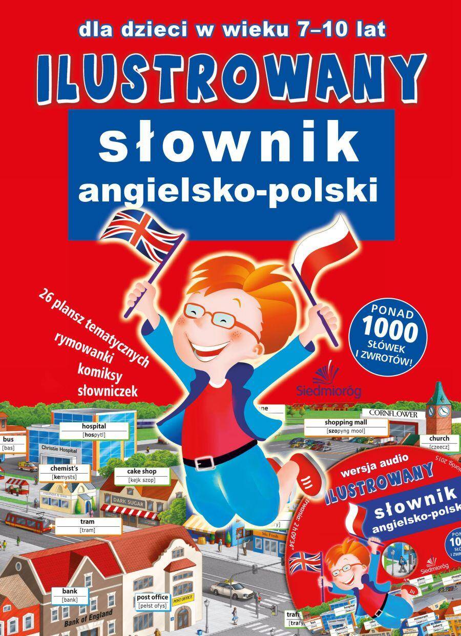 Ilustrowany słownik angielsko-polski + CD wyd. 2022