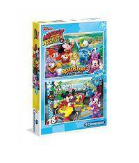 Puzzle Myszka Mickey Raźni rajdowcy 2x20