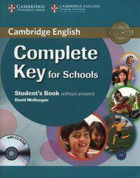 Complete Key for Schools Student's Book without Answers with CD-ROM