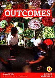 Outcomes Advanced 2 edition  Student's Book and Workbook + CD SPLIT B