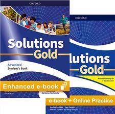 Solutions Gold Advanced  podręcznik e-Book & Solutions Gold Advanced  zeszyt ćwiczeń e-Book & interaktywne zadania dodatkowe