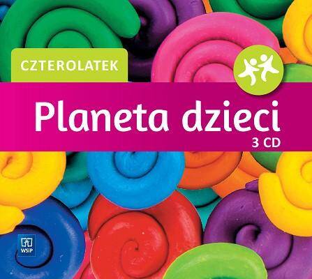 Planeta dzieci. Czterolatek. CD audio. Komplet 3 płyt CD