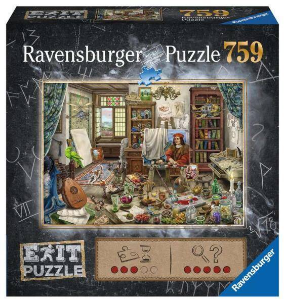 Puzzle 759el Studio artysty 167821 RAVENSBURGER p6