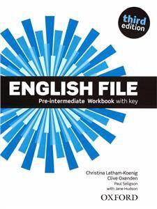 English File Third Edition Pre-intermediate Workbook with key