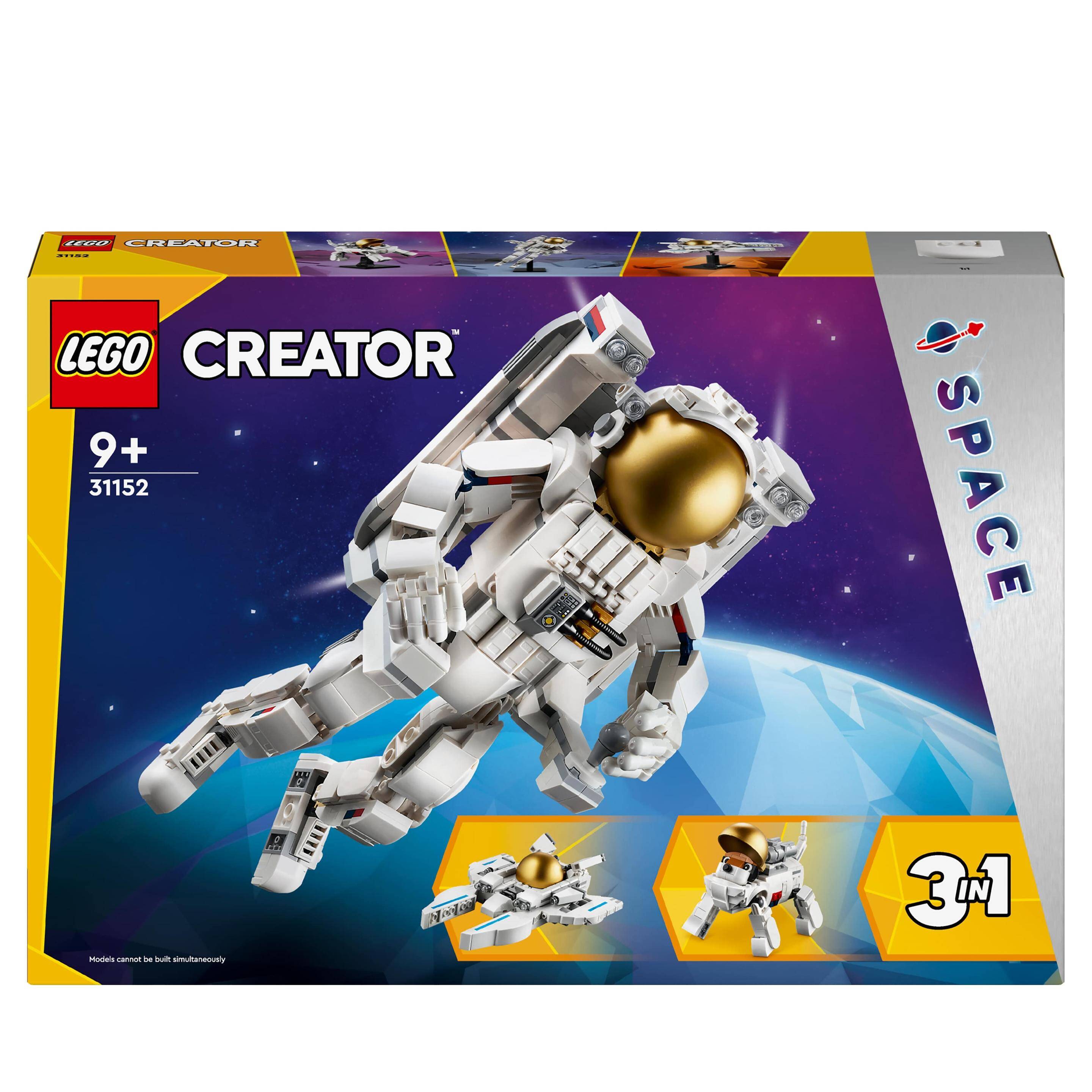 LEGO® 31152 CREATOR. Astronauta p4. 647 elementów.