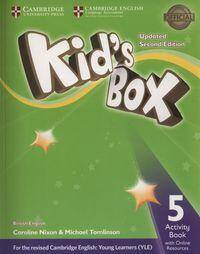 Kids Box 5 Activity Book + Online