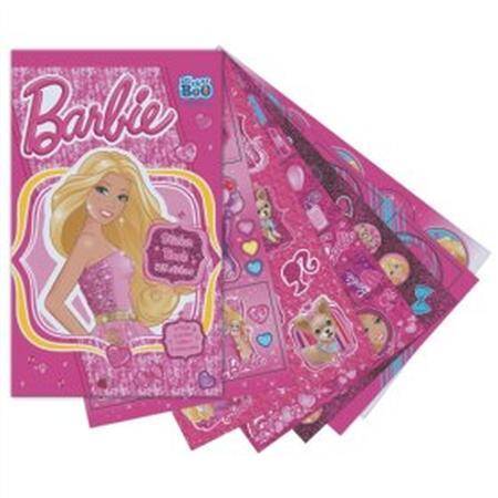 Książeczka z naklejkami Barbie