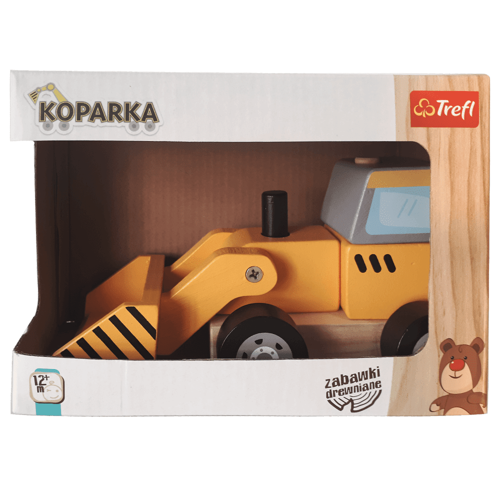 Samochód drewniany Koparka 61141