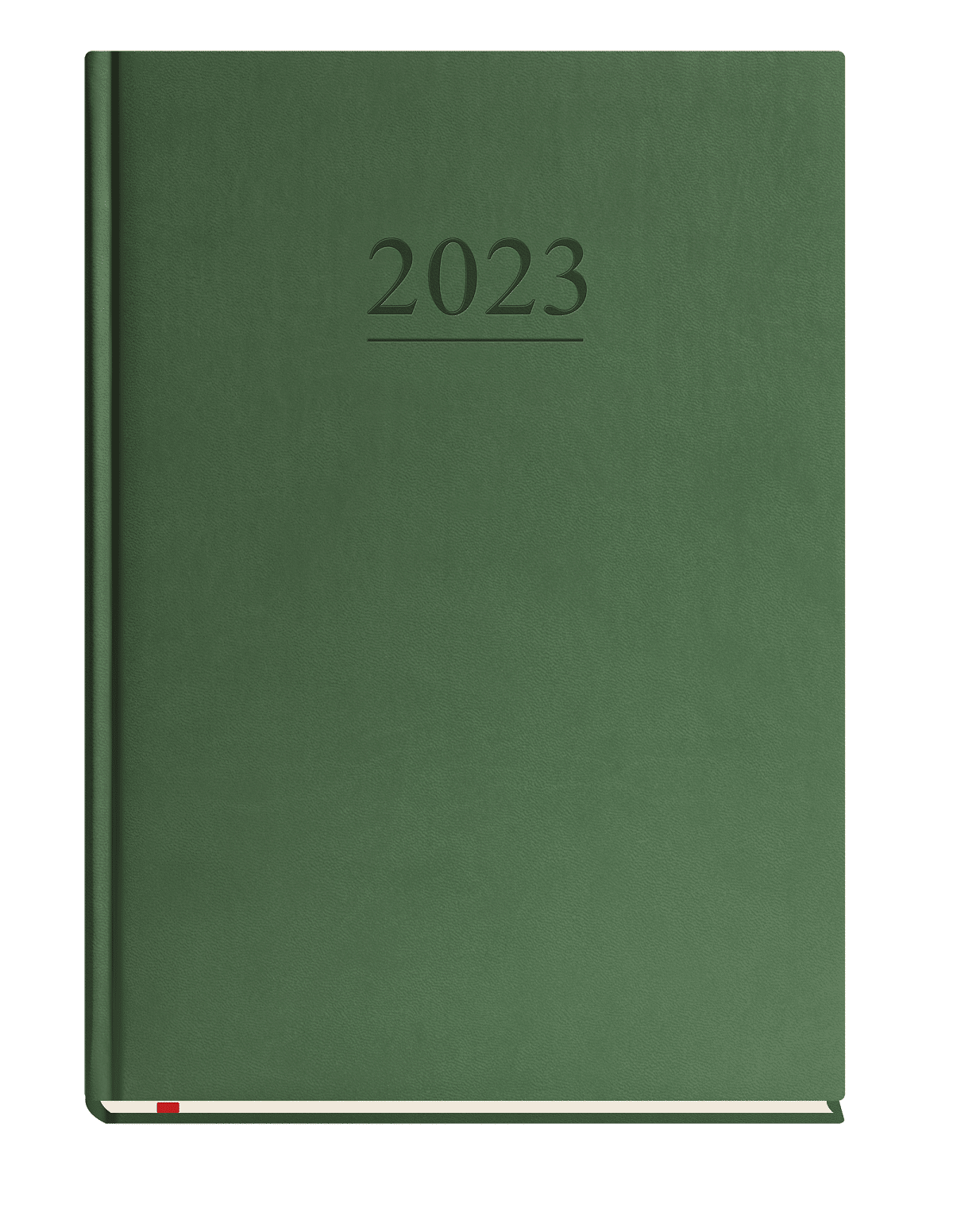 Terminarz 2023 Klasyczny ciemna zieleń