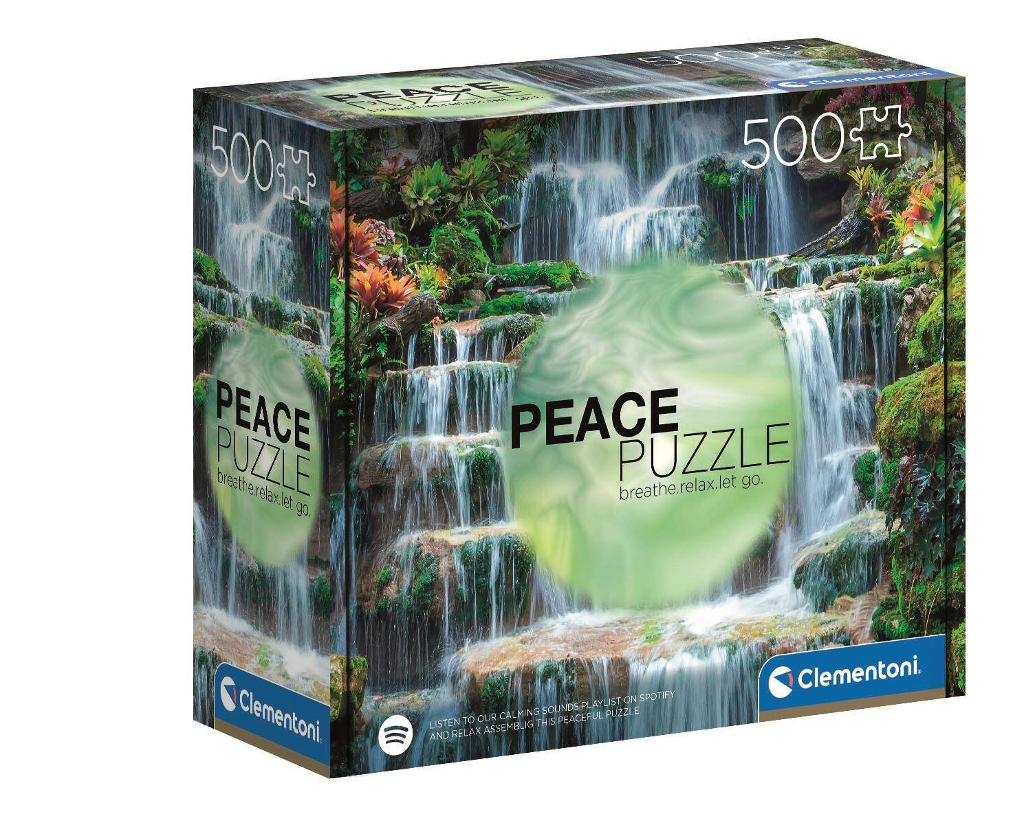 Puzzle 500 peace collection The flow 35117