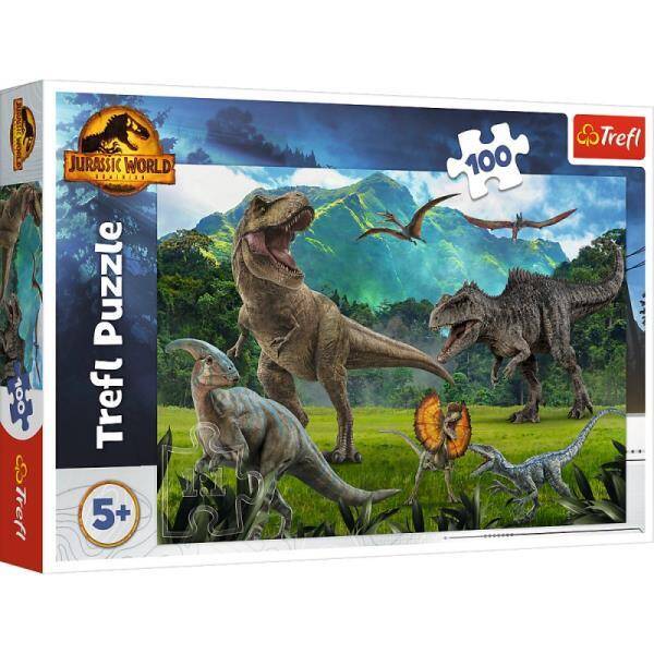 Puzzle 100el Park Jurajski. Jurassic World 16441 Trefl