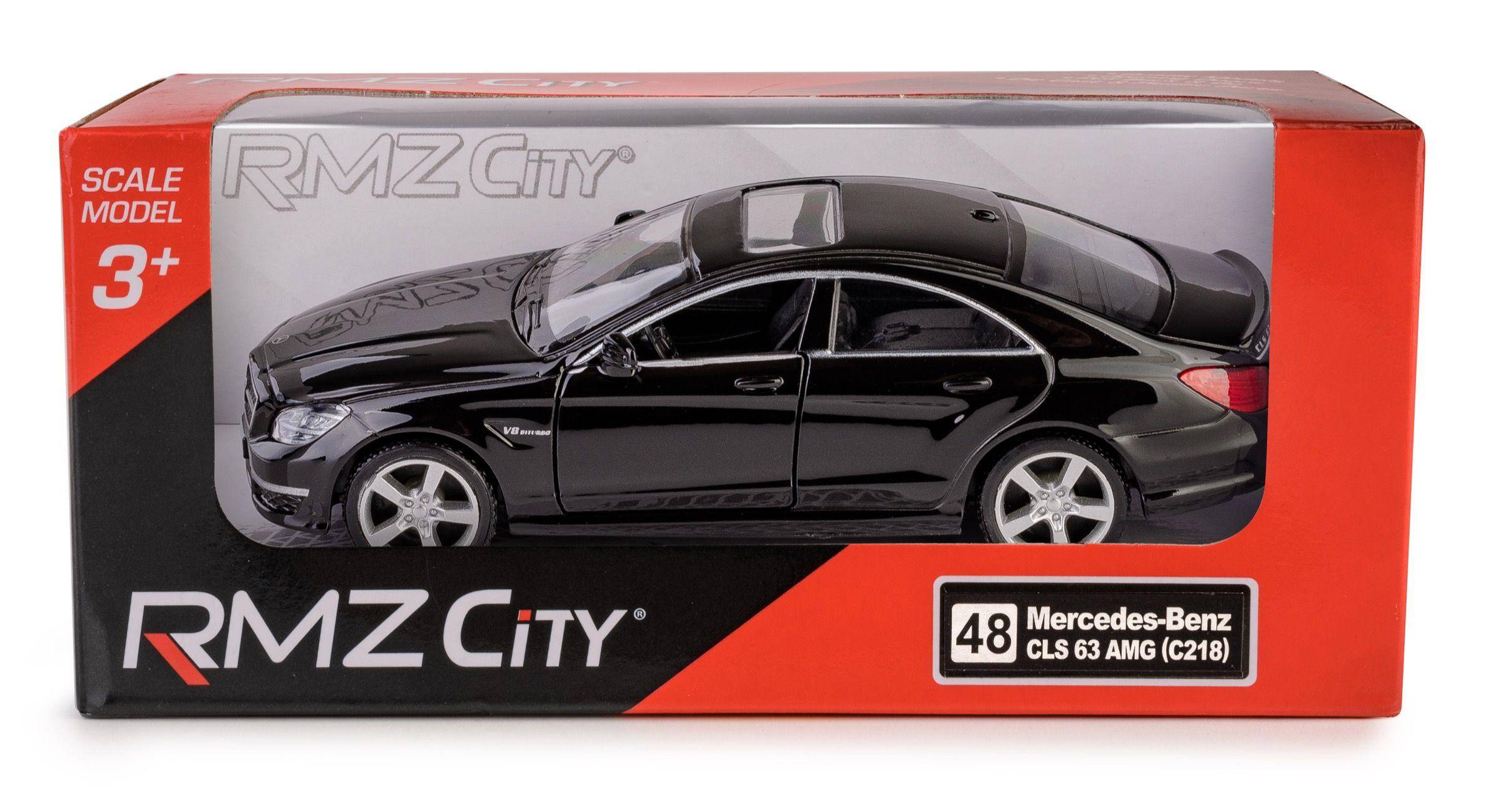 RMZ City Mercedes Benz CLS 63 AMG czarny w skali 1:32