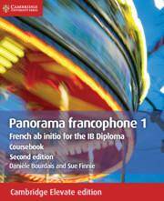 Panorama francophone 1 Coursebook Cambridge Elevate Edition (2 Years)