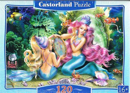 Puzzle 120 el. Mermaid and Pearls B-12718