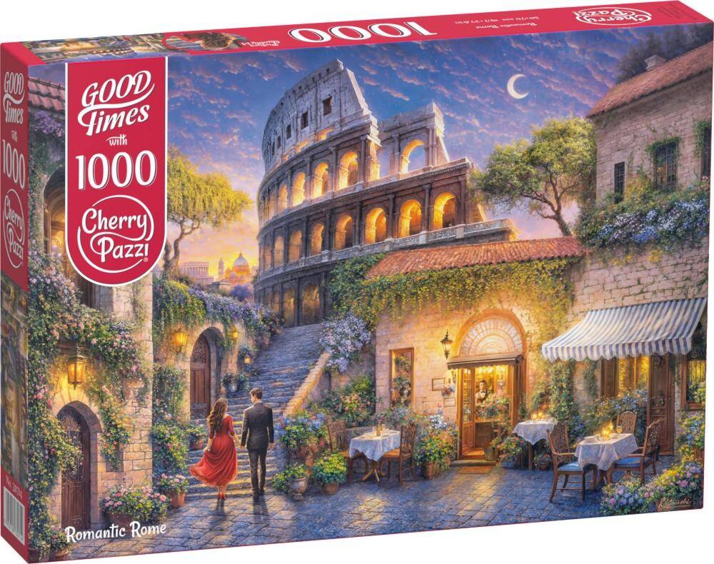 Puzzle 1000 CherryPazzi Romantic Rome 30714 