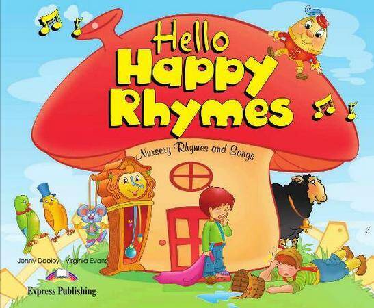 Hello Happy Rhymes Pupil's Book + CD, DVD