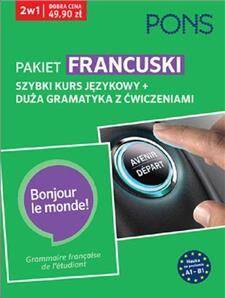 Szybki kurs i duża gramatyka Francuska A1-B1 PAK2 Pons