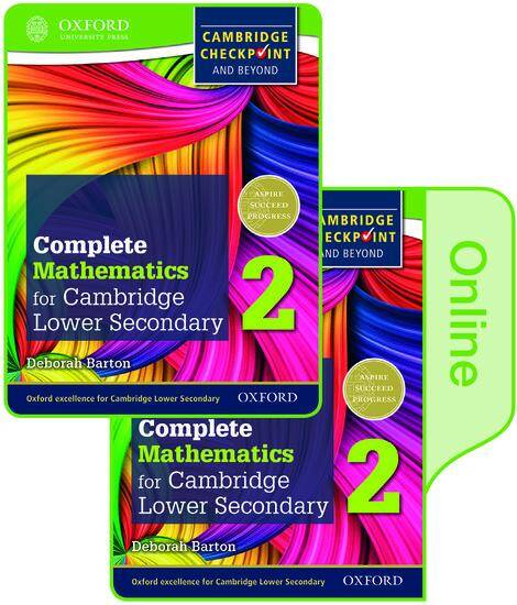 Complete Mathematics for Cambridge Secondary 2: Print & Online Book