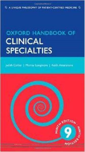 Oxford Handbook of Clinical Specialties  9E 2013