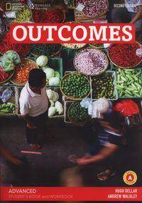Outcomes Advanced 2 edition  Student's Book and Workbook + CD SPLIT A