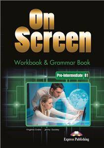 On Screen B1 Pre-Intermediate Workbook & Grammar Book + DigiBook Nowa Postawa Programowa 2019 - (PP)