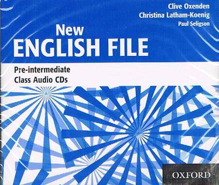 New English File Pre-intermediate Class Audio CDs (3)