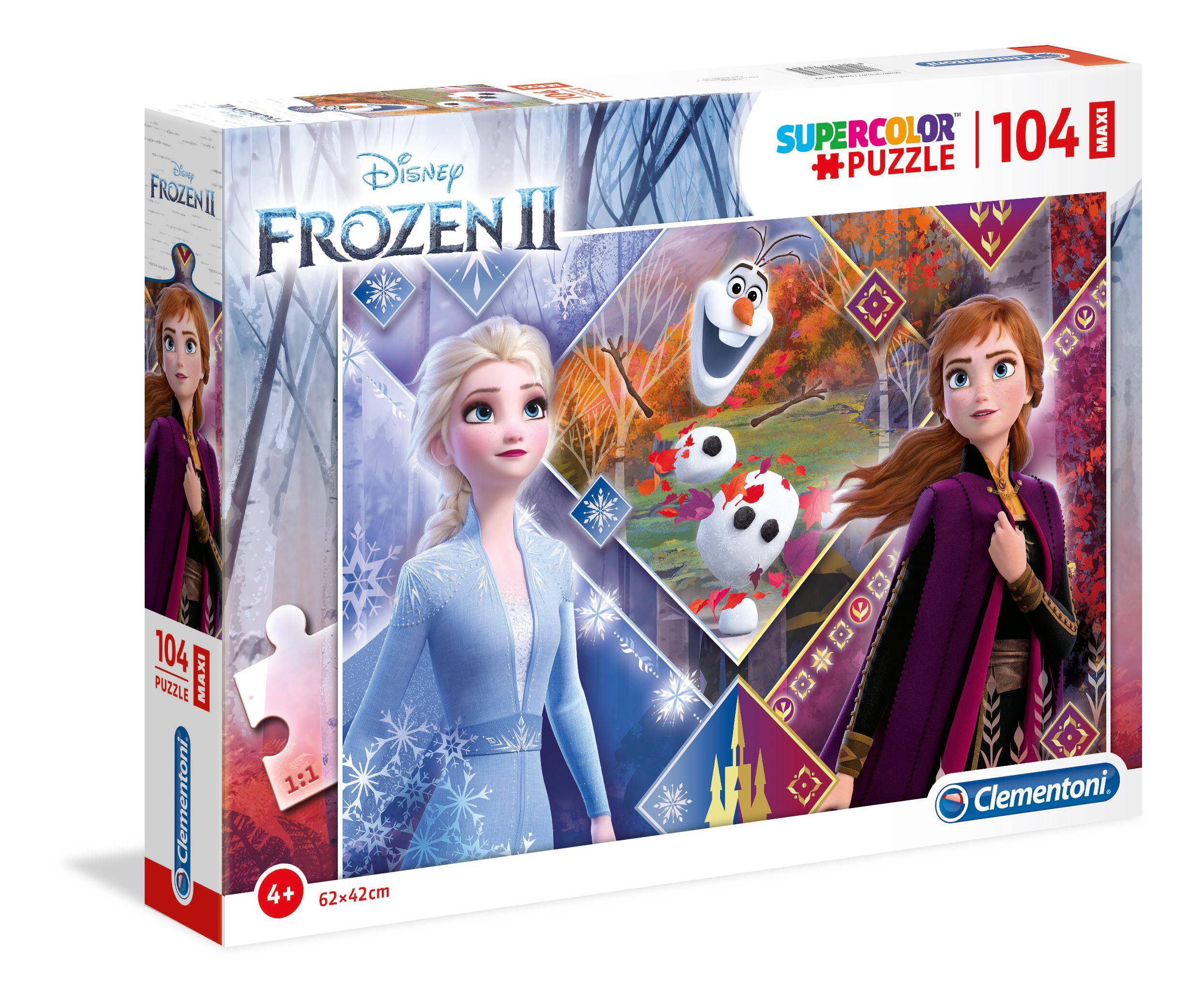 Puzzle 104 maxi super kolor Frozen 2 23739