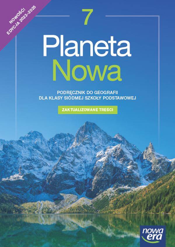Planeta Nowa NEON. Klasa 7. /2023-2025/ Podręcznik do geografii dla klasy siódmej szkoły podstawowej
