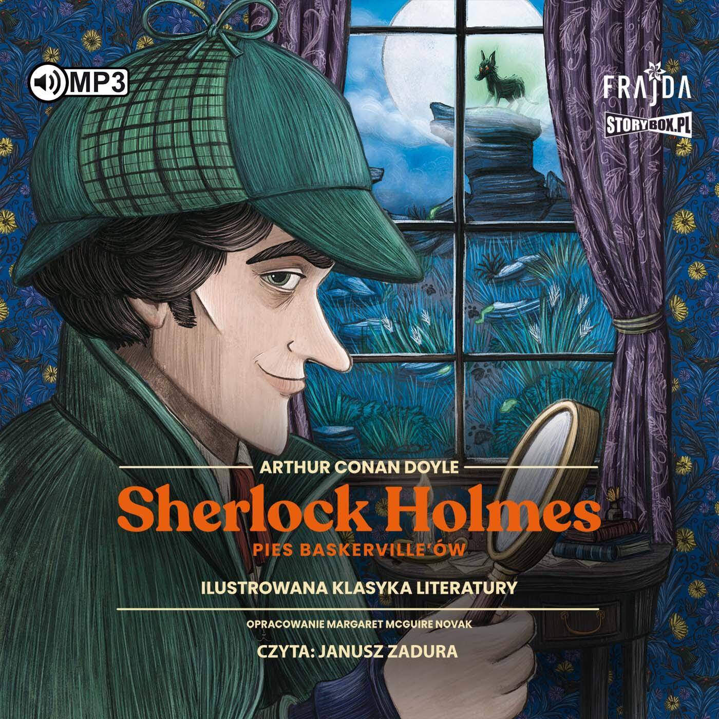 CD MP3 Sherlock Holmes. Pies Baskerville'ów