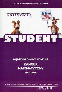 Matematyka z wesołym Kangurem Kategoria Student