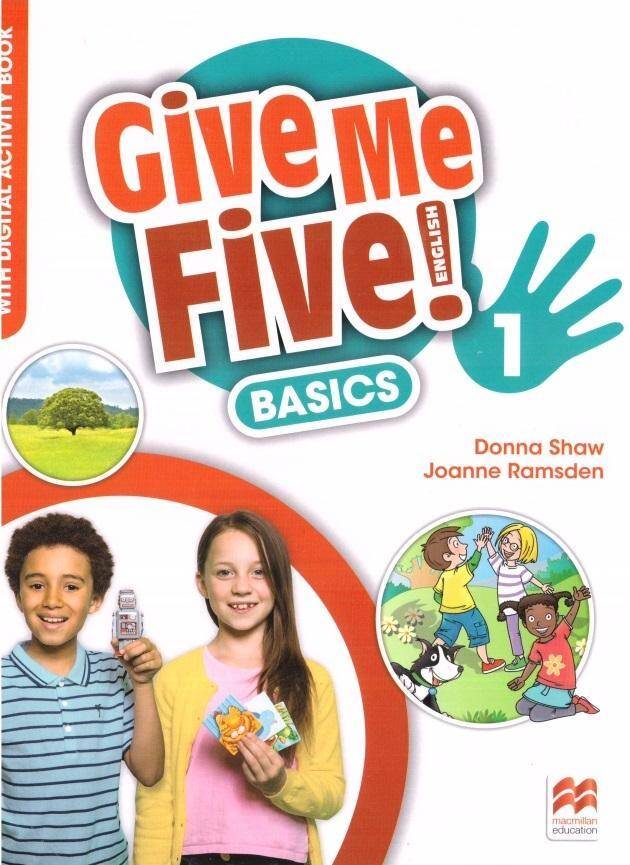 Give Me Five! 1 (wer. basics) Zeszyt ćwiczeń + kod dostępu do Cyfrowego Zeszytu ćwiczeń w Student App (wyd. 2023)
