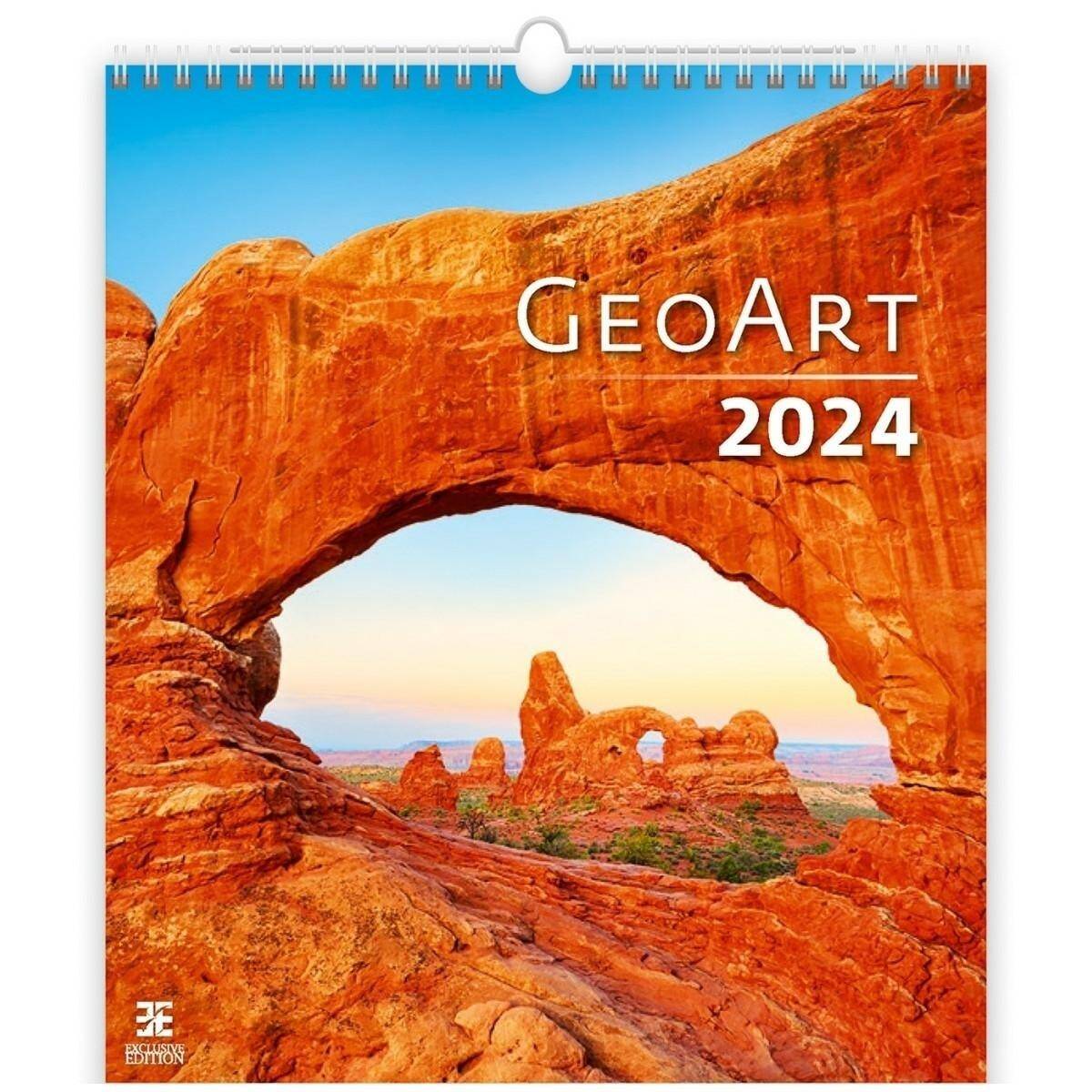 Kalendarz 2024 Geo Art ekskluzywny ścienny