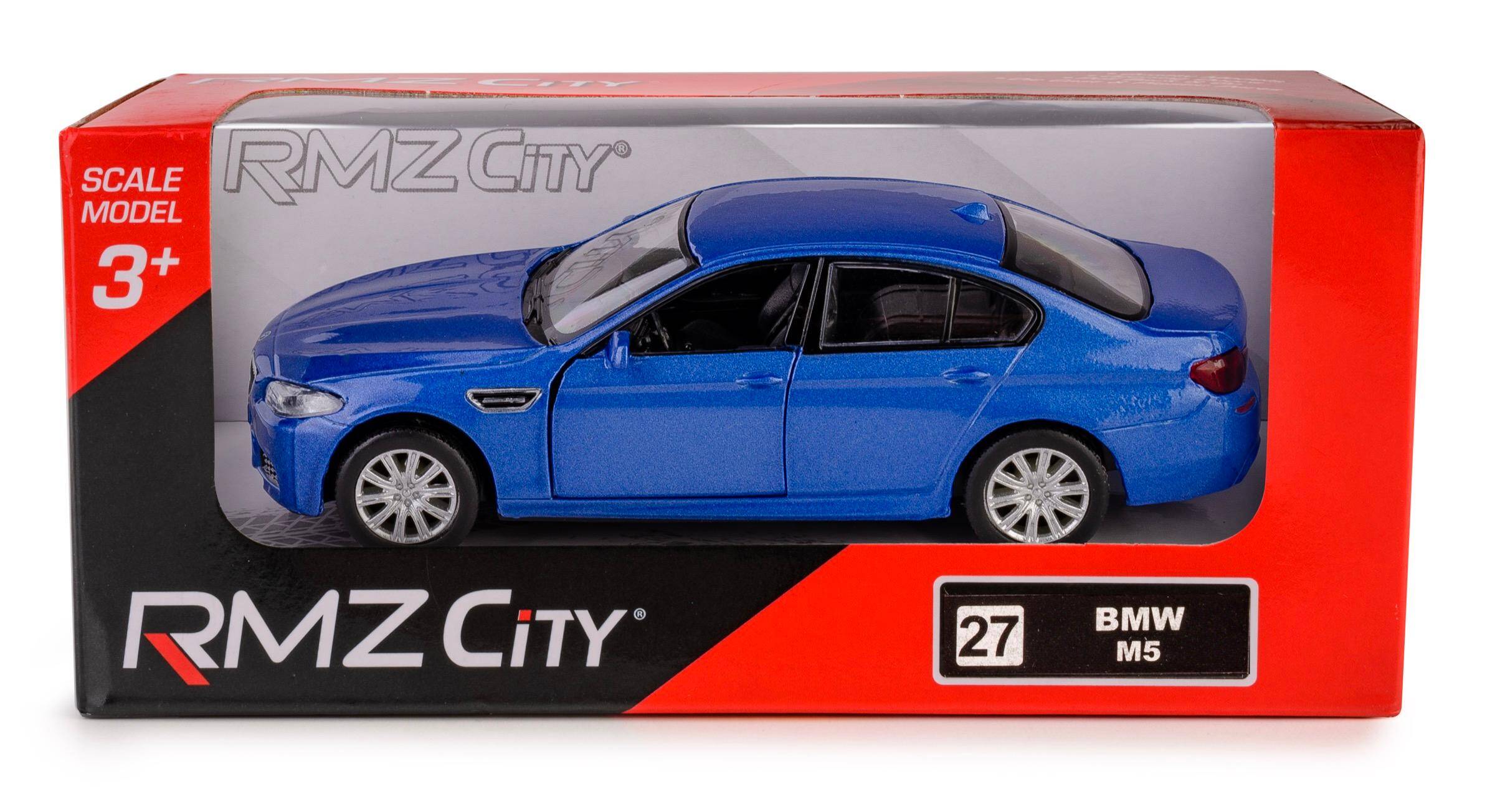 RMZ City BMW M5 niebieski w skali 1:32