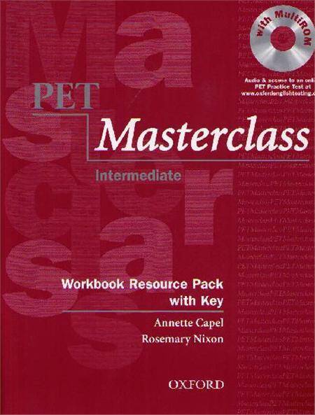 PET Masterclass WB/key Pack(CD)
