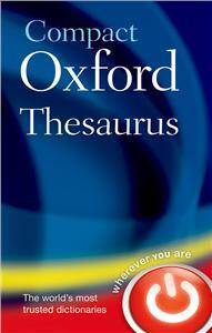 Oxford Compact Thesaurus 3E 2008