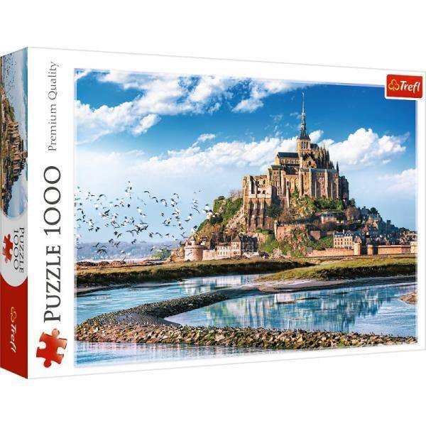 Puzzle 1000el Mont Saint-Michel, Francja 10766 Trefl