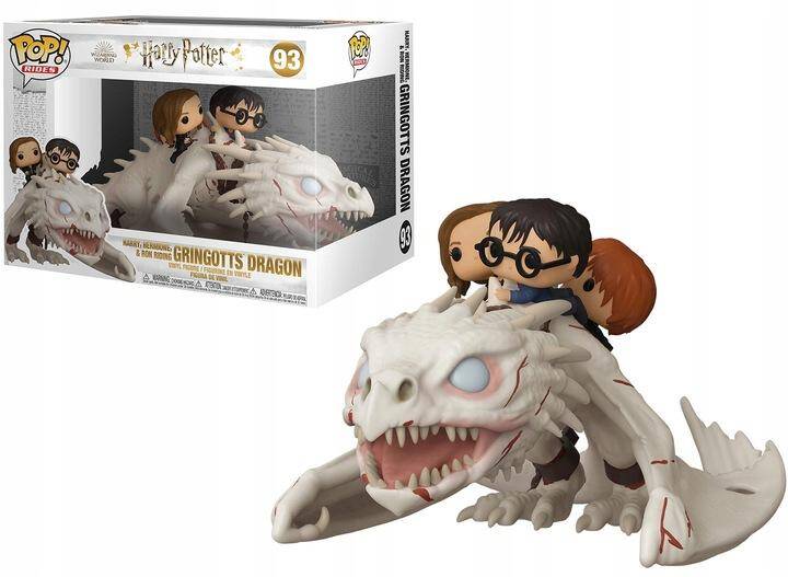 POP! RIDES DRAGON WITH HARRY, RON, & HERMIONE