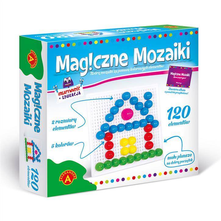 Gra Magiczne mozaiki. Kreatywność i edukacja 120 (Zdjęcie 2)